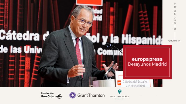 Desayuno Madrid con el vicepresidente de la Comunidad de Madrid, Enrique Ossorio