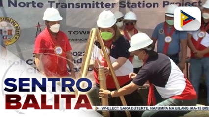 Groundbreaking ng itatayong transmitter station project ng PTV sa Tagum, Davao del Norte, isinagawa