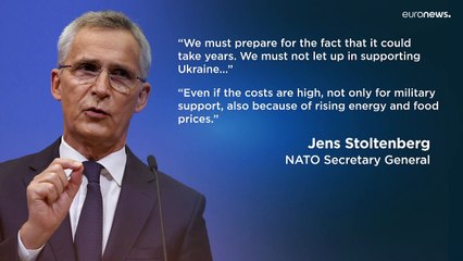 Ucraina, Stoltenberg: "durerà anni, serve supporto a lungo termine"