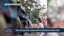 Truk Adu Banteng, Kedua Sopir Dilarikan ke Rumah Sakit