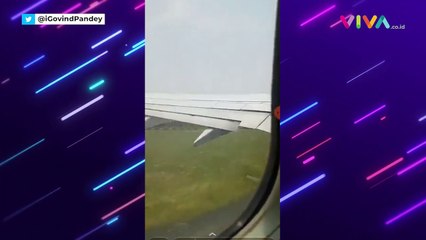 Aksi Heroik Wanita Kendalikan Pesawat saat Mesin Terbakar