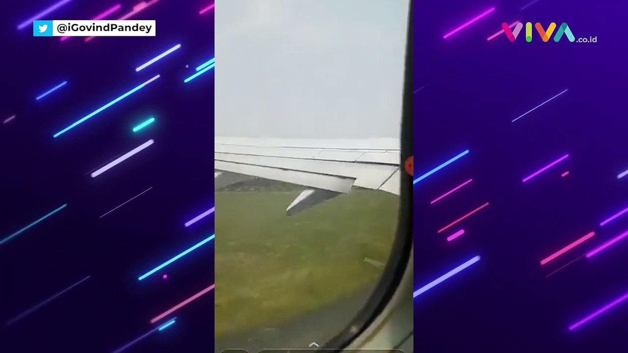 Aksi Heroik Wanita Kendalikan Pesawat saat Mesin Terbakar