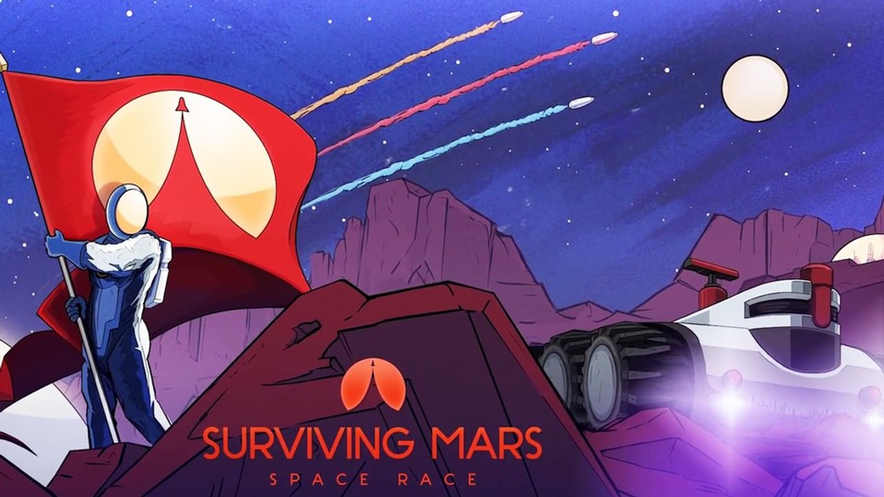 Surviving Mars: Space Race - Addon-Trailer zeigt den neuen Konkurrenzkampf