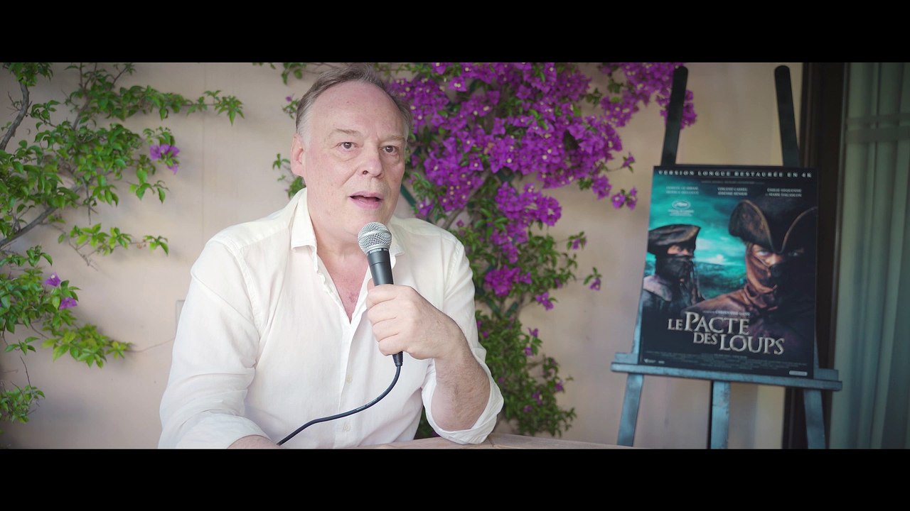 Christophe Gans : "Des gens ne m'ont plus adressé la parole après Le Pacte des Loups"