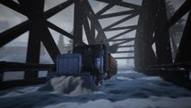 Alaskan Truck Simulator - Trailer zum Genre-Mix: LKW fahren und Überleben in der Wildnis
