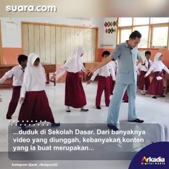 Ajari Siswanya Joget India, Aksi Guru ini Tuai Pujian dari Warganet