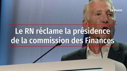 Le RN réclame la présidence de la commission des Finances