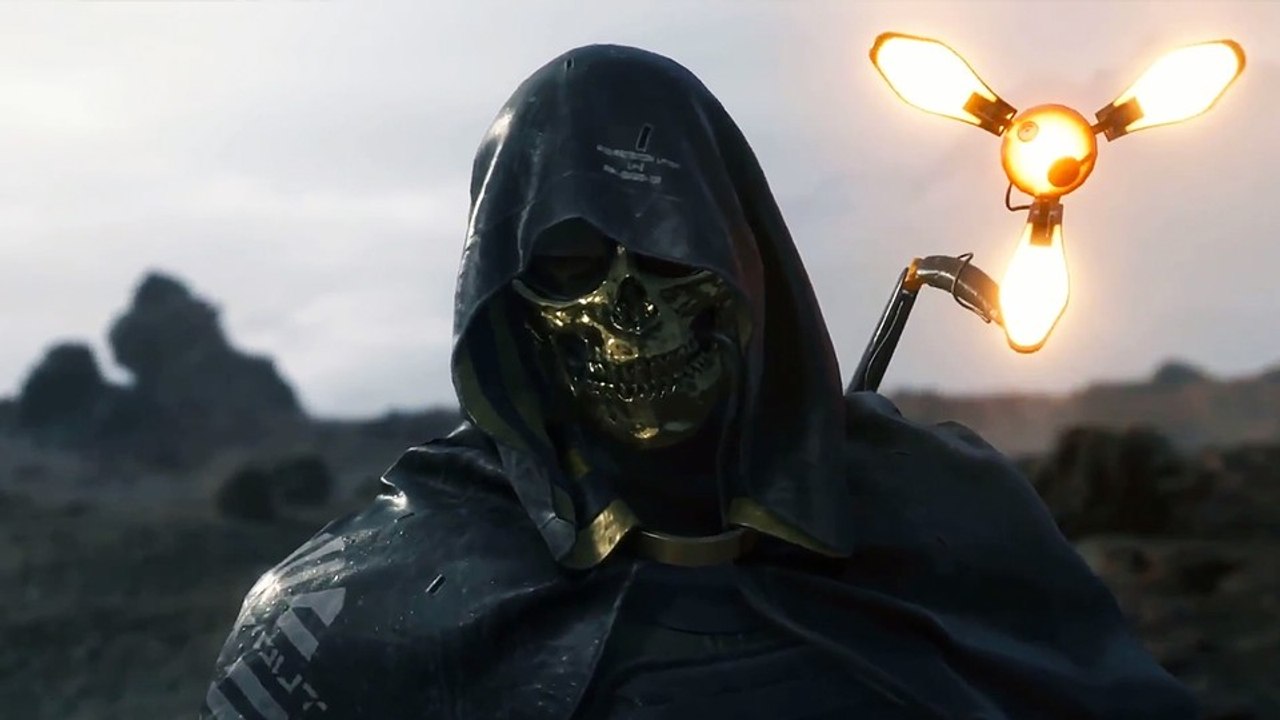 Death Stranding - Trailer zeigt neues (Boss-)Monster und mysteriösen Mann mit goldener Maske