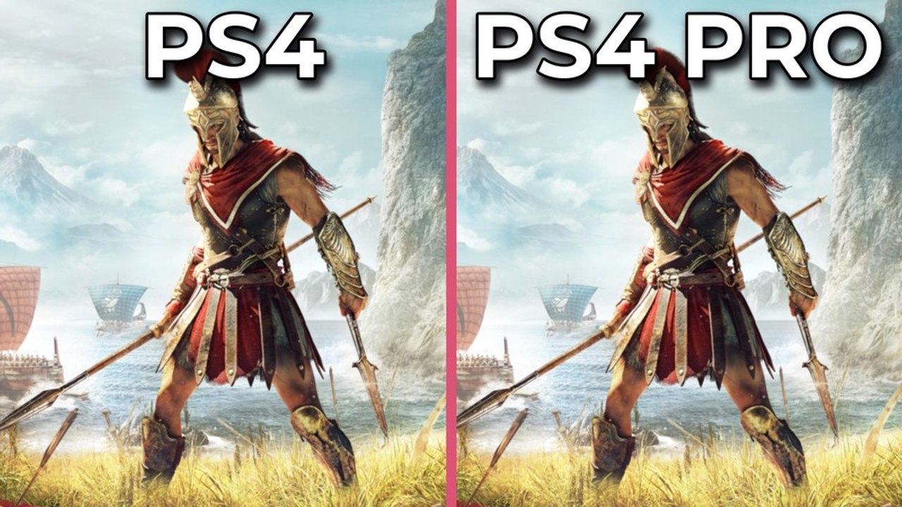 Assassin's Creed Odyssey - PS4 gegen PS4 Pro: Frame-Rate-Test und Grafikvergleich