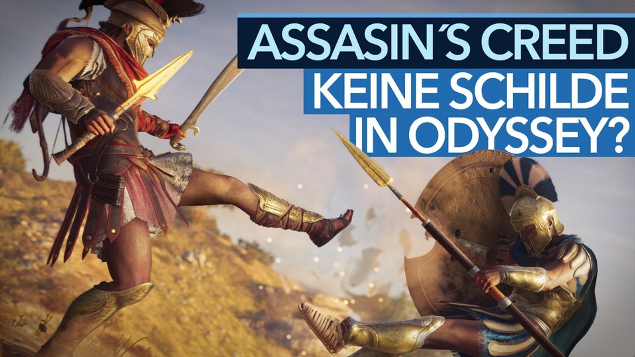 Keine Schilde in Odyssey - Alte Bloodborne-Debatte nun auch in Assassin's Creed