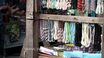 A shop with bead ornaments & herbal products - Kodaikanal