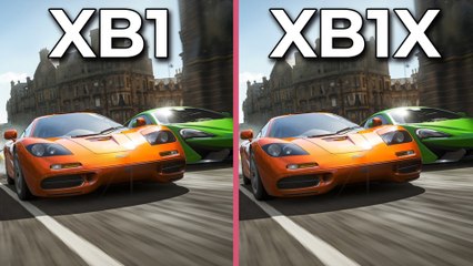 Forza Horizon 4 - Beide Modi der Xbox One X gegen Xbox One im Grafikvergleich