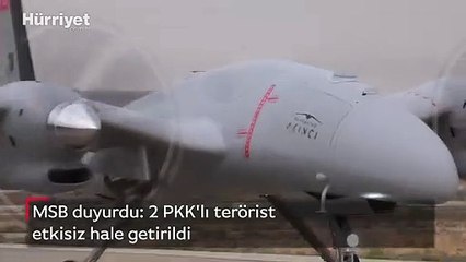 Pençe-Kilit Operasyonu bölgesinde 2 PKK’lı terörist etkisiz