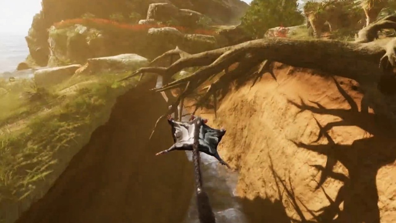 Away: The Survival Series  - Trailer: Ihr spielt einen Kurzkopfgleitbeutler. Weil warum nicht!