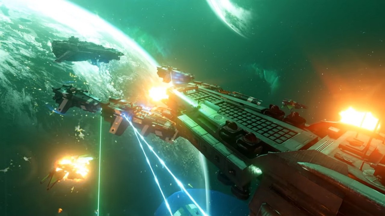 Executive Assault 2  - Teaser-Trailer zeigt Weltraumschlachten im Strategie-und Ego-Shooter-Modus