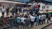 Congress workers stage rail roko protest at Delhi station