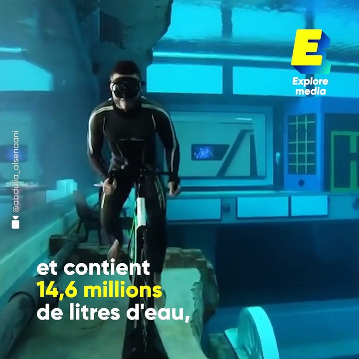 Voici la piscine la plus profonde du monde