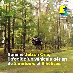 Un drone une place pouvant transporter un passager jusqu’à 460 mètres d’altitude.