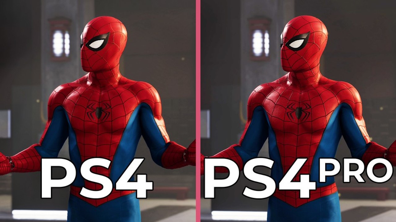 Marvel's Spider-Man - PS4 gegen PS4 Pro im Grafikvergleich