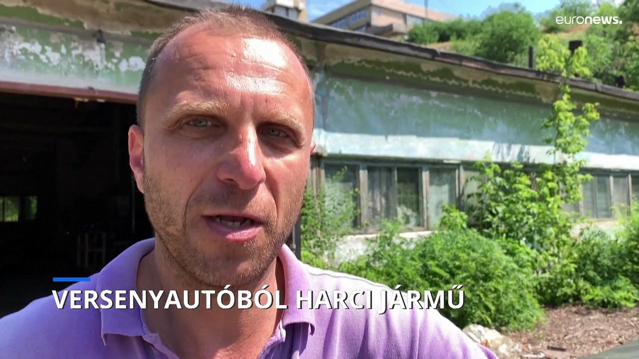 Felszereléshiány miatt versenyautót alakítottak át páncélozott járművé ukrán katonák