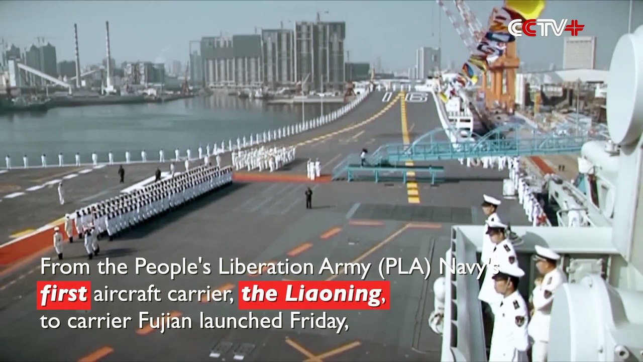 China Launches Three Aircraft Carriers in 10 Years