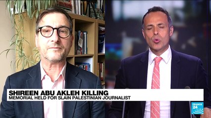 Memorial held for Shireen Abu Akleh