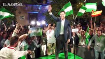 Declaraciones tras las elecciones en Andalucía