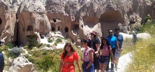 Kapadokya'da en çok Zelve Açık Hava Müzesi ziyaret ediliyor