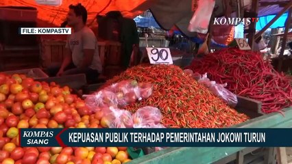 Survei Litbang Kompas: Kepuasan Publik terhadap Pemerintahan Jokowi Turun!