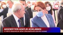 İYİ Parti lideri Akşener'den “Cumhurbaşkanı adayımız sizsiniz” diyen belediye başkanlarına yanıt: Ben başbakan adayıyım