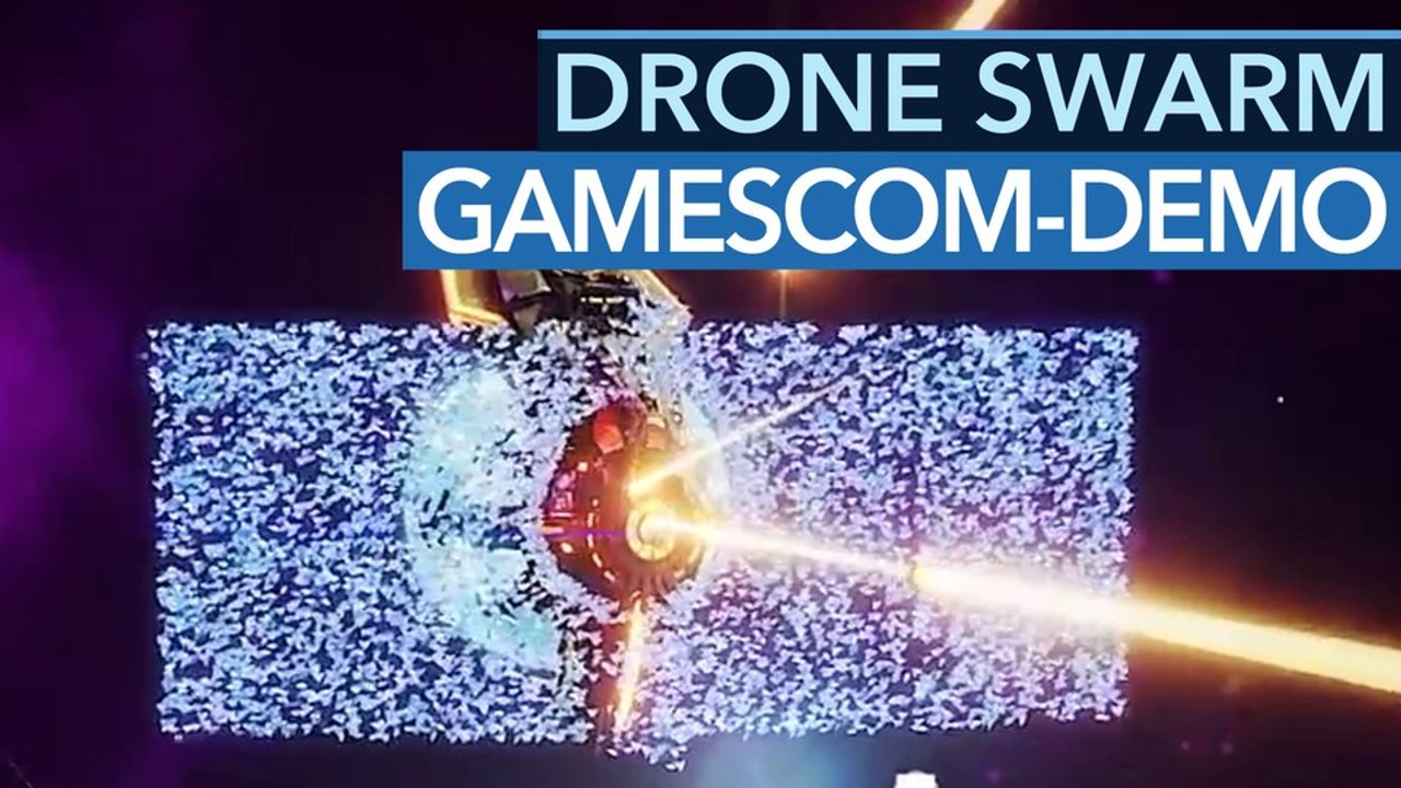 Drone Swarm - 32.000 Drohnen aus Tirol im eindrucksvollen Schwarm-RTS (Gamescom-Demo)