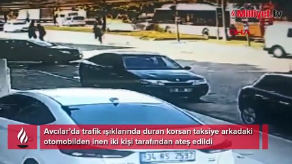Avcılar'da trafik ışıklarında cinayet! Ateş edip uzaklaştılar