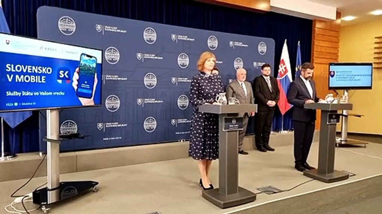 ZÁZNAM: K službám štátu sa dá prihlásiť aj cez mobil, MIRRI spustilo novú aplikáciu