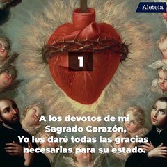 ¿Conoces las promesas del Sagrado Corazón?