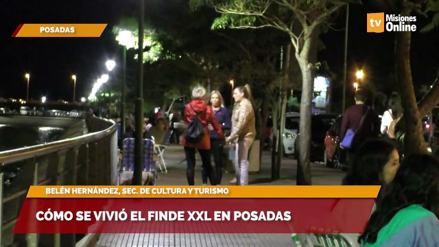 Cómo se vivió el finde xxl en Posadas