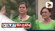 VP-elect Sara Duterte, pormal nang nanumpa bilang ikalawang pinakamataas na lider ng bansa