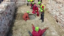 Puglia, recuperata la speleologa caduta in una grotta a Monopoli