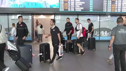 Avrupa Altın Ligi ikincisi A Milli Erkek Voleybol Takımı yurda döndü