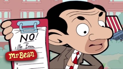 Mr Bean HATES Roadworks | Mr Bean The Animated Series Funny Clips | Mr Bean Official