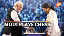 Watch PM Modi Taking On Chess Grandmaster Koneru Humpy During Chess Olympiad