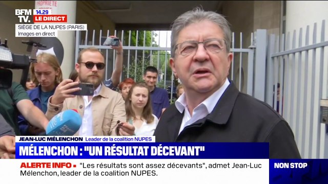 Jean-Luc Mélenchon: La Nupes devrait se constituer comme un seul groupe au parlement pour former une opposition unie