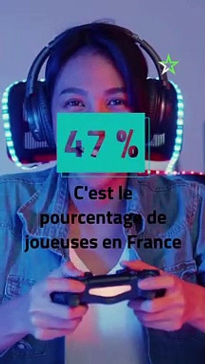 Le chiffre du jour : 47 % des gamers sont des gameuses
