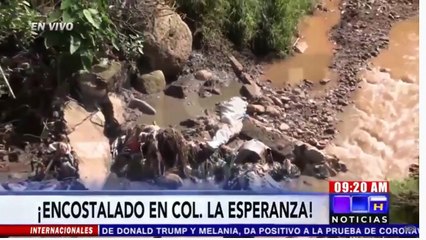 ¡Encostalado! Hallan cadáver en quebrada de col. La Esperanza