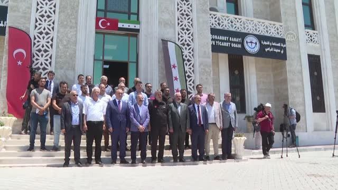 Gazeteciler Suriye'deki güvenli bölgelerde normal hayata dönüşü görüntüledi