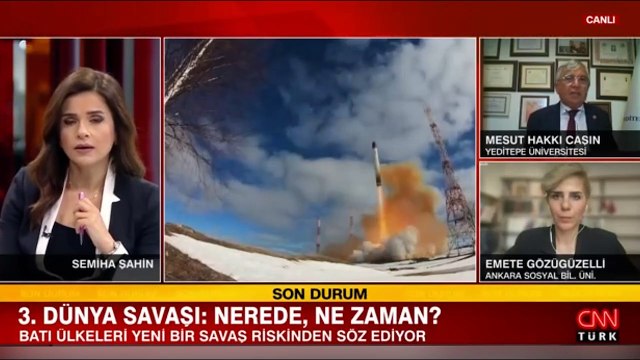 CNN Türk yayınında konuşam Mesut Hakkı Caşin: ABD odusu 6 günde Türkiye'yi alır diyorlar. Yuh yani yuh.