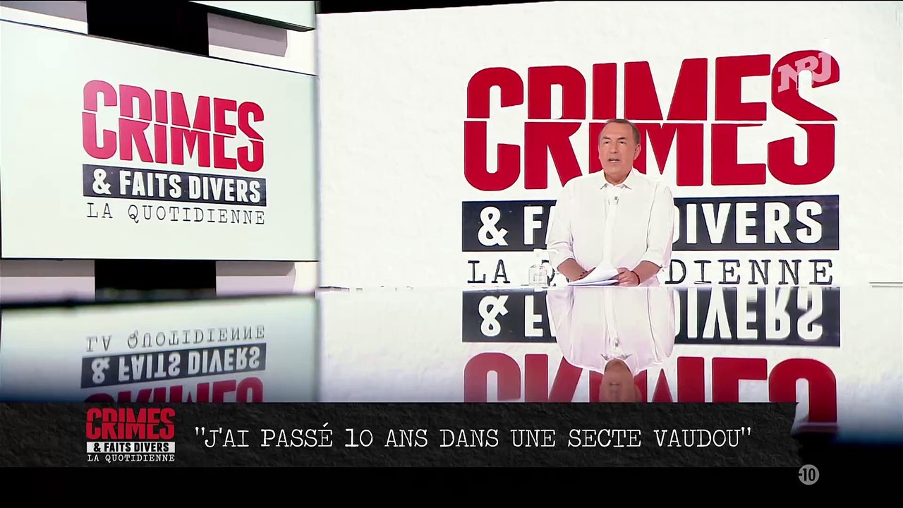 Regardez le témoignage très fort de Charlotte, dans la quotidienne de "Crimes" ce midi sur NRJ12, qui a passé 10 ans dans une secte satanique en France: "On nous asperge de sang et je ne devais plus me lever pendant 3 jours" - VIDEO