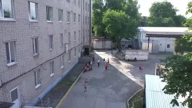 Ukrayna'da Türk inşaat şirketinin işçiler için kullandığı otel sivillere tahsis edildi