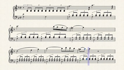 MOZART - Piano Concerto In C ANDANTE (Easy Piano Solo) with sheet music