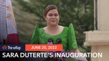 Davao's first: Sara Duterte takes oath as 15th vice president