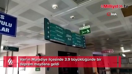 Muradiye’de 3.9 büyüklüğünde deprem